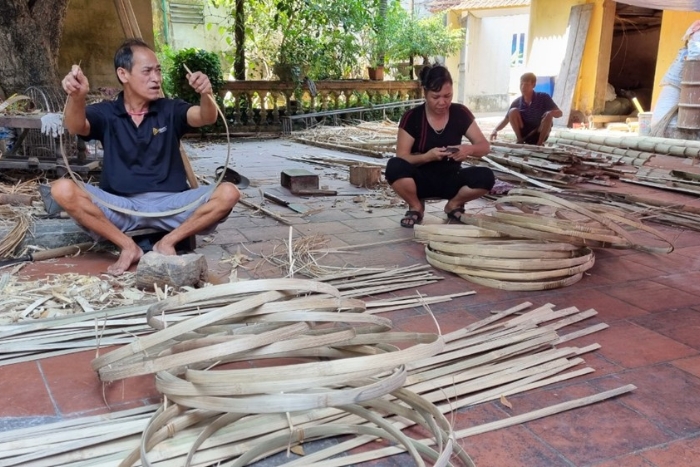 Vân Long rattan weaving village Ninh Bình