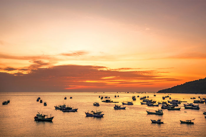 Sunset in Phu Quoc, Vietnam