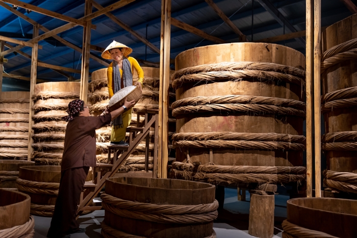 Phu Quoc fish sauce barrel house