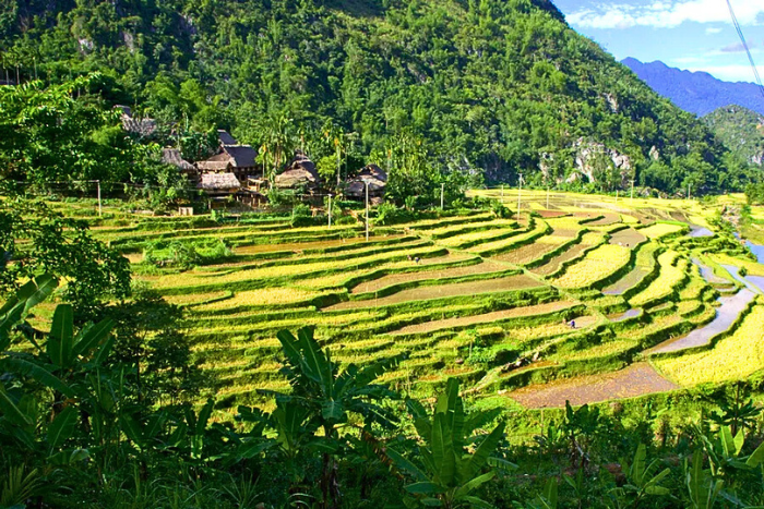 Eo Ken Village is also a well-known place to admire terraced rice fields