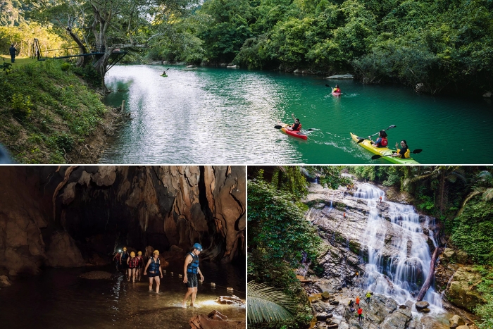 Which are activities to avoid during rainy season in Quang Binh?
