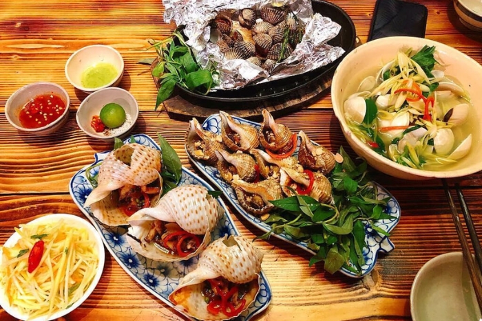 Seafood in Quy Nhon during 2 days with kids