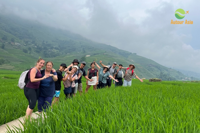 Trekking in Sapa in north Vietnam
