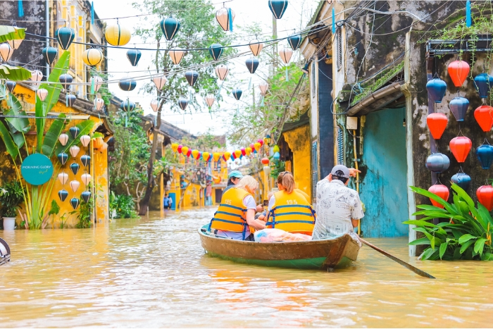 Which month is the typhoon season in Vietnam?