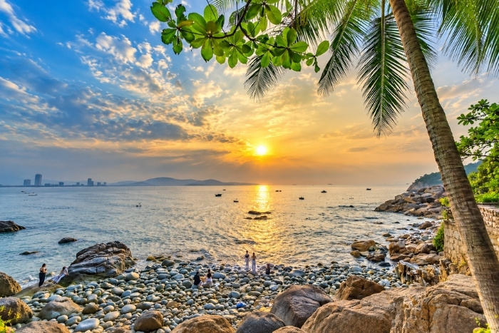 Moments of fun in the crystal-clear waters of Quy Nhon