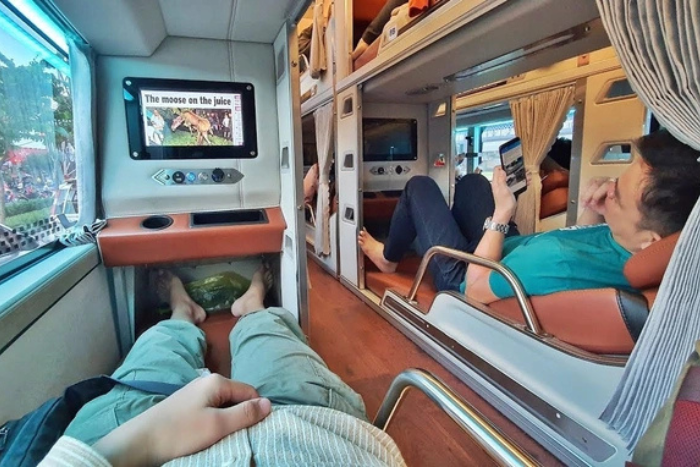 Sleeper buses offer a unique travel experience at a very affordable price