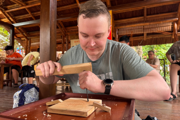 Alternate cultural experiences with relaxing moments throughout your Vietnam backpacking trip