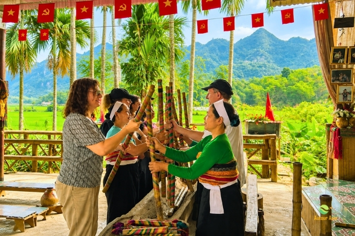 Meeting local people and discovering their daily life