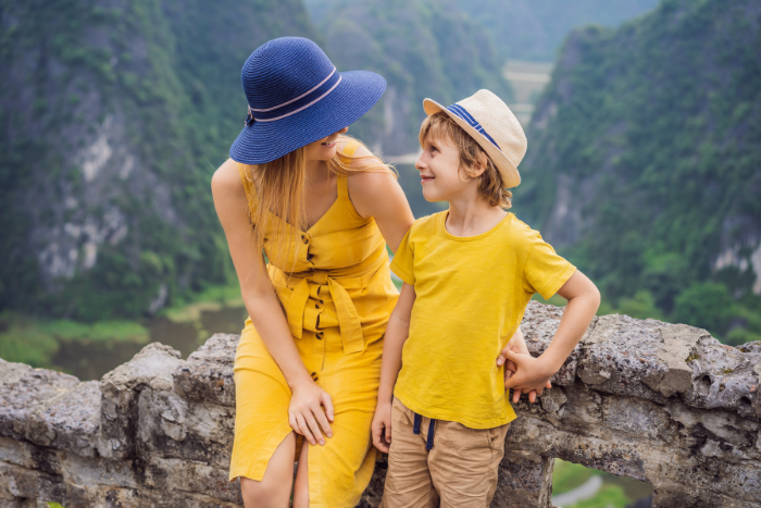 Tam Coc Ninh Binh, perfect for a budget-friendly Vietnam family trip