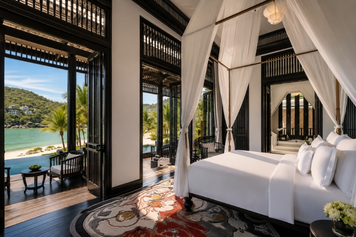 Relaxation area at InterContinental Danang Sun Peninsula Resort