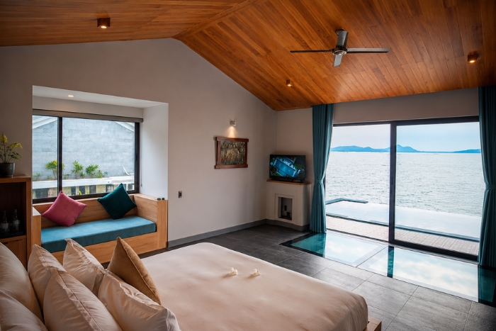Lagoon-view accommodation at Vedana Lagoon Resort & Spa