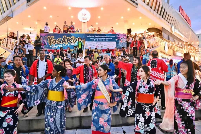 Yosakoi Festival, a big festival celebrated in December in Malaysia