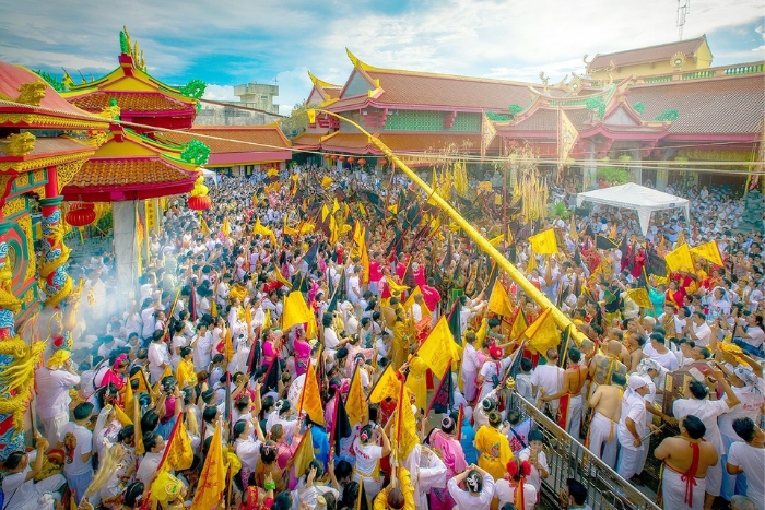 Visit Thailand in October to join the The Vegetarian Festival