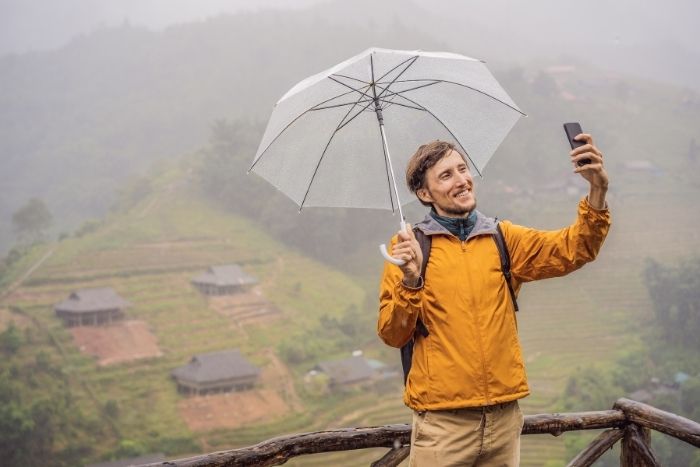Pack a light jacket for the cooler temperatures in Northern Vietnam