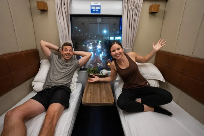New experience by train in Vietnam itinerary travel