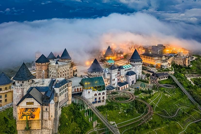 Visit French Village Ba Na Hills in Da Nang in April 