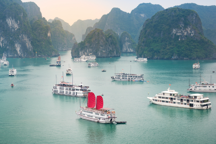 Take a trip to Halong Bay, Vietnam in March