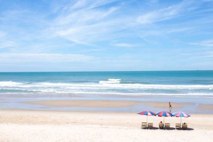 White sand beach of Nha Trang