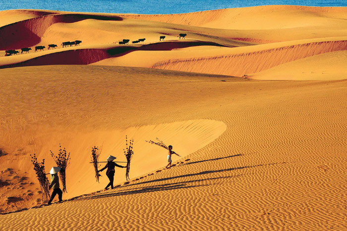 Mui Ne red sand dune