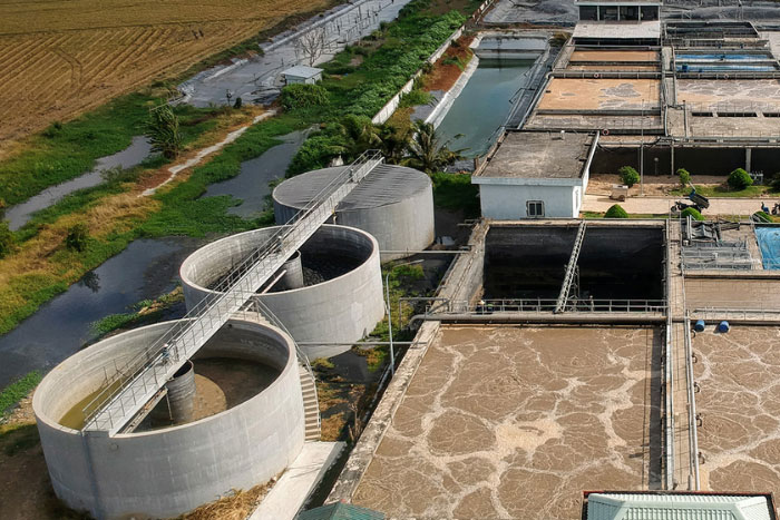 Purify water factory in Vietnam