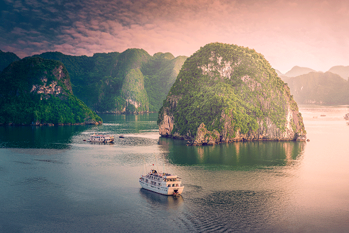Halong Bay - one of places to visit in Vietnam in November