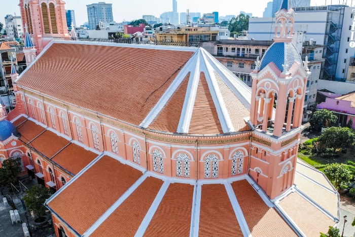 Tan Dinh Church in Ho Chi Minh city