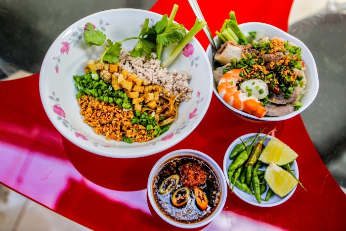 In the South, broths are richer and often flavored with coconut milk or seafood
