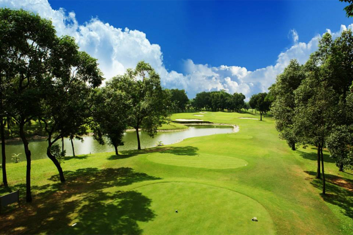 Golfing at Vietnam Golf & Country Club, Saigon