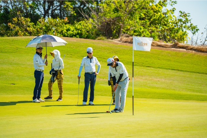 Overcame obstacles at Vietnam best golf course