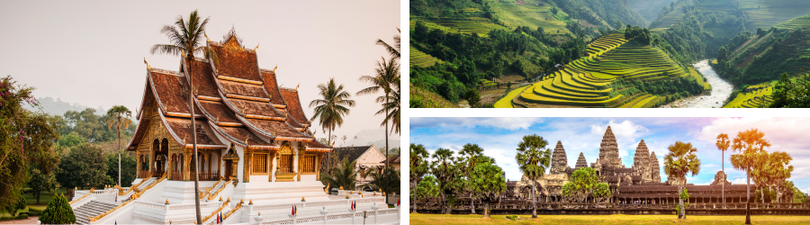 January adventure: Vietnam, Laos, Cambodia travel package.