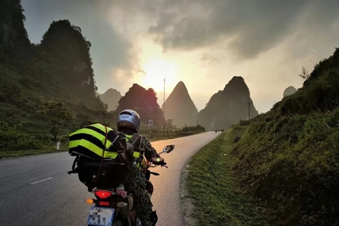 Vietnam motorcycle tour in Center Vietnam