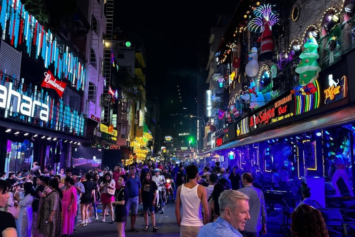 Bui Vien, the “Westerners’ Street” in Ho Chi Minh City