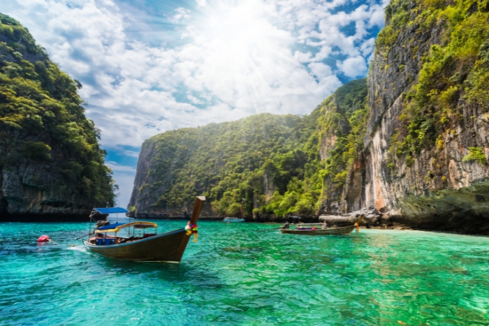 Thailand is famous for its paradise beaches and islands