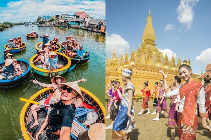 Vietnam and Laos
