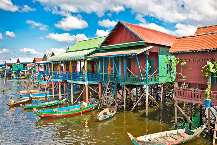 What to do in Siem Reap? Experience at the floating village Chong Kneas