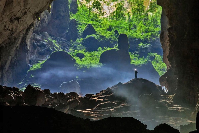 Son Doong Cave in Vietnam 
