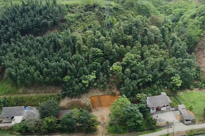 Ba Khe fort relic in Yen Bai Vietnam