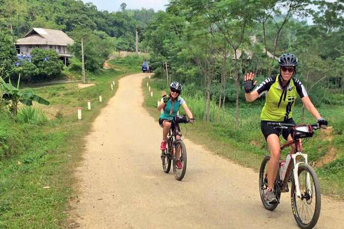 Bicycle excursion in Nghia Lo