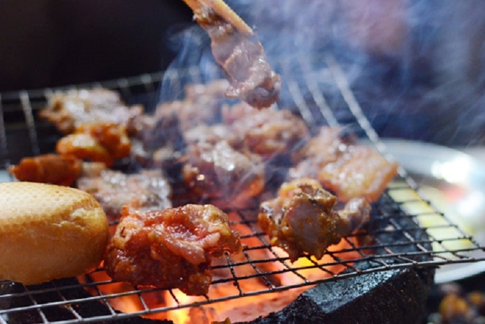 Grilled Pork With Forest Trees in Mu Cang Chai