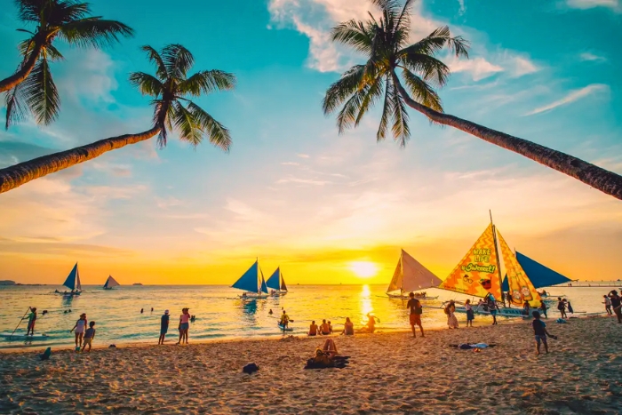 White Beach, best beaches in Southeast Asia in March