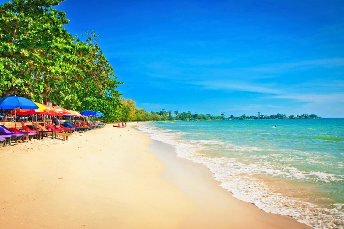 Long Set Beach, best beaches in Cambodia