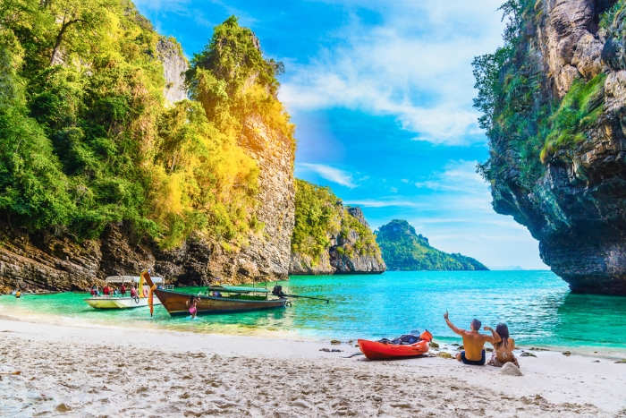 Phuket in full light, ideal for enjoying the best honeymoon travel packages in Southeast Asia in January