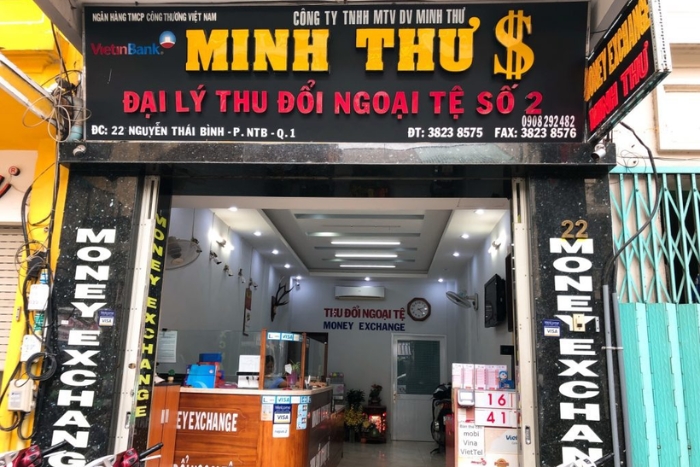 Minh Thu, currency exchange company in Ho Chi Minh city 