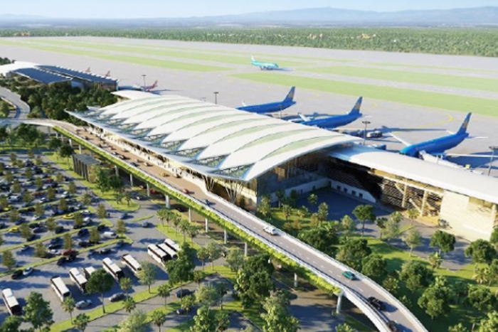 Da Nang international airport, 3rd largest airport in Vietnam 