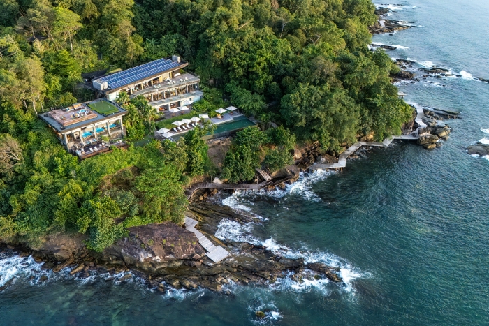 Six Senses Krabey Island, a peaceful address for beach resorts Southeast Asia January