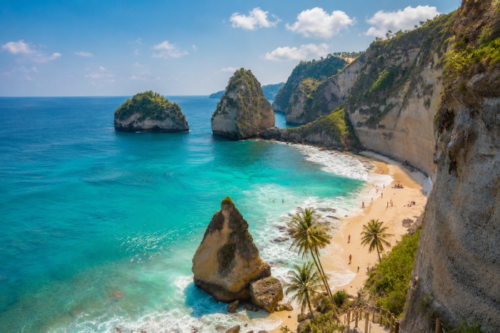 Enjoy a relaxing moment by the sea in Bali