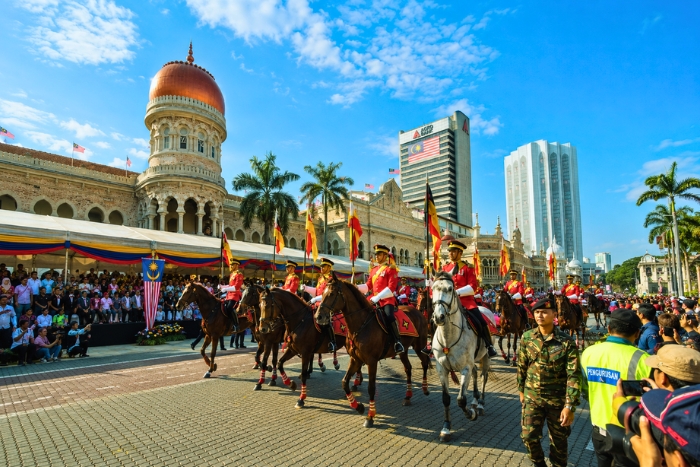 Attend the solemn celebrations of Malaysia’s National Day